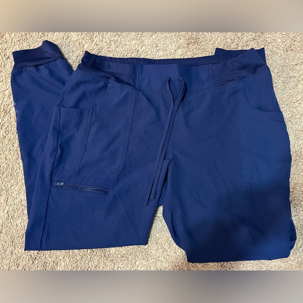 Navy blue scrubs